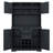 Coffee Bar Cabinet Kitchen Cabinet With Storage, Farmhouse Wine Cabinet With Drawers Shelves And Cabinets, Buffet Cabinet Wine & Glass Racks For Dining Room, Kitchen, Dark Blue-759914085