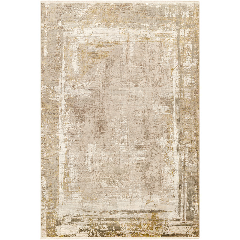 Abstract Indoor Rug, Rectangle 7'6" x 11'2"