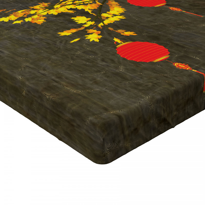 Microfiber Floral Fitted Sheet, Full Fitted Sheet
