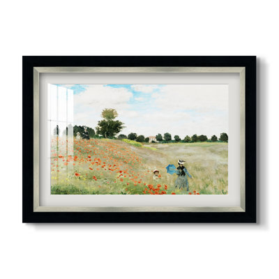 Le champ de coquelicots près d'Argenteuil, 1873 - Claude Monet - Estampe encadrée sur mesure