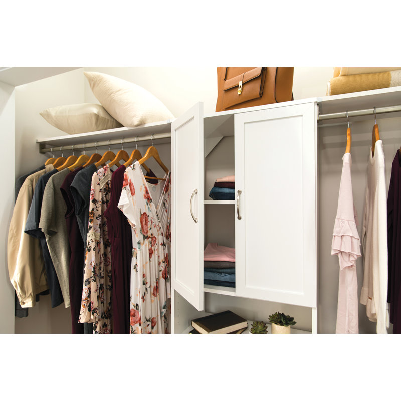 Ensemble de paires de portes traditionnelles l 24,92 po SuiteSymphony, Blanc pur