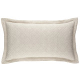 Washed Linen Quilted Sham
