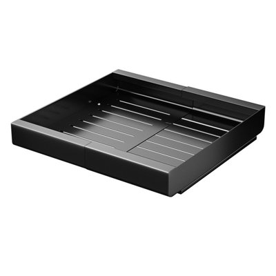 Support extensible pour rangement sous l'évier - Panier d'armoire coulissant réglable pour le rangement de la cuisine