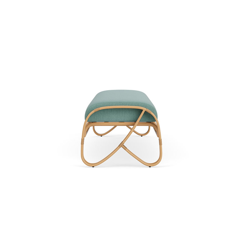 Riviera Outdoor Bench, Loveboat Mint