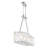 Genry 3-Light Linear Chandelier in Silver-356296870