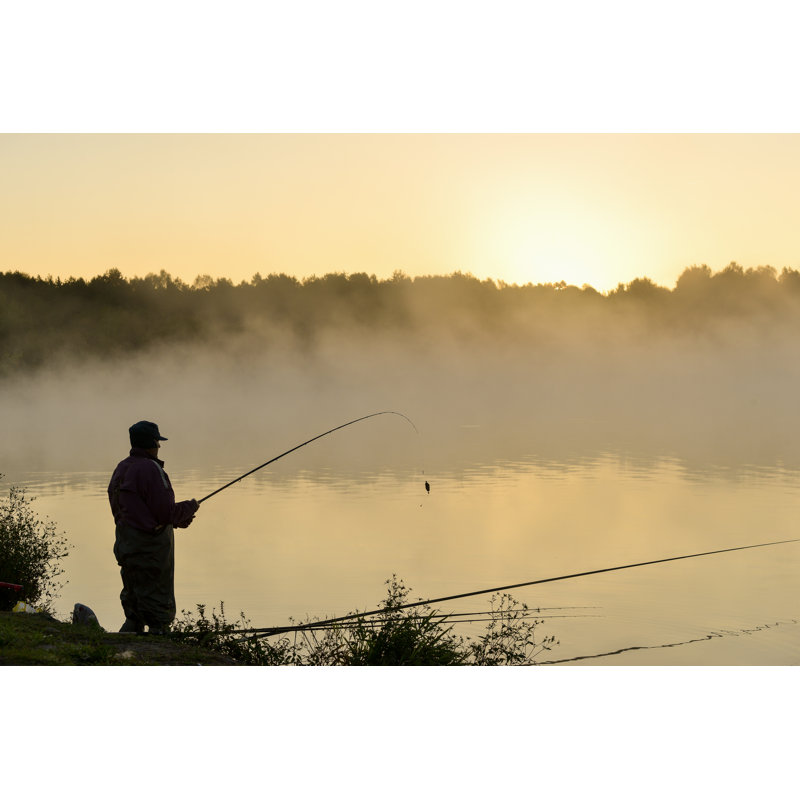 Fisherman by Agromov - Wrapped Canvas Print, 81cm H x 122cm W 3.8cm D