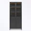 Armoire décorative avec quatre portes et poignées en métal-622781702