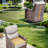Abbey 3-Piece Patio Swivel Glider Chair Set With Side Table, 6-Inch Ultra-Plush Cushions & Water-Resistant Olefin Fabric-160804731-160804729