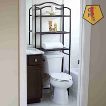 Mikaiyah Freestanding Bathroom Storage Furniture Set Rebrilliant