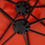 Grand parasol d'extérieur double face 14,8 pi avec manivelle (kaki) (sans base)-2000432905
