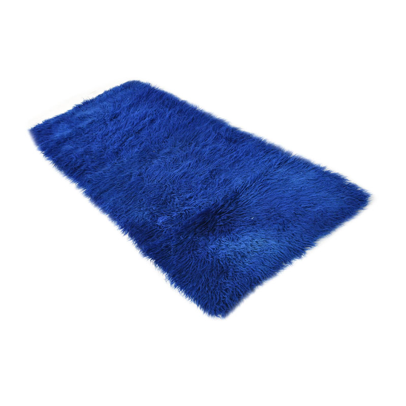 Tapis de couloir bleu Julian