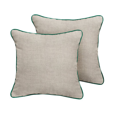 Hardin Outdoor Square Pillow Cover & Insert
