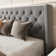 Hilbert Upholstered Low Profile Platform Bed Frame with Headboard