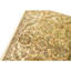 Hand Knotted Wool Area Rug in Gold