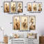«Brown Duck Elegance I», ensemble de 3 reproductions d'art mural-406244064-406244070