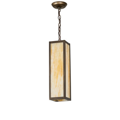 Mini-luminaire suspendu carré 5 po Cooper