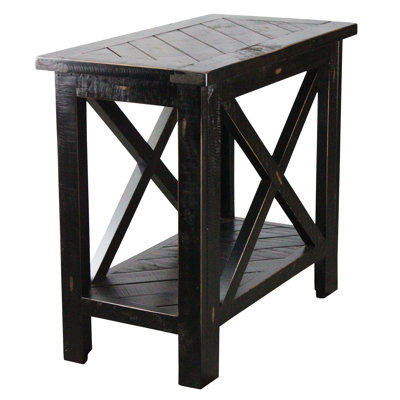 Andrian Solid Wood Top End Table