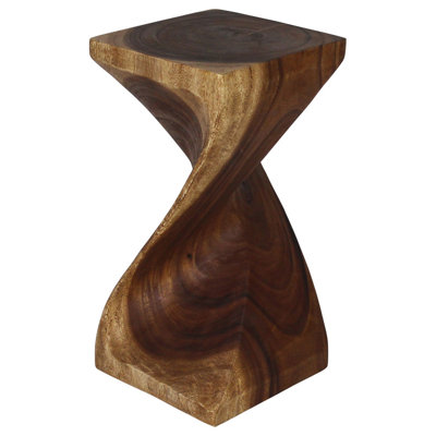 Bugra Solid Wood End Table