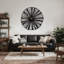 Grande horloge murale en métal Sunburst-98916679-98916678
