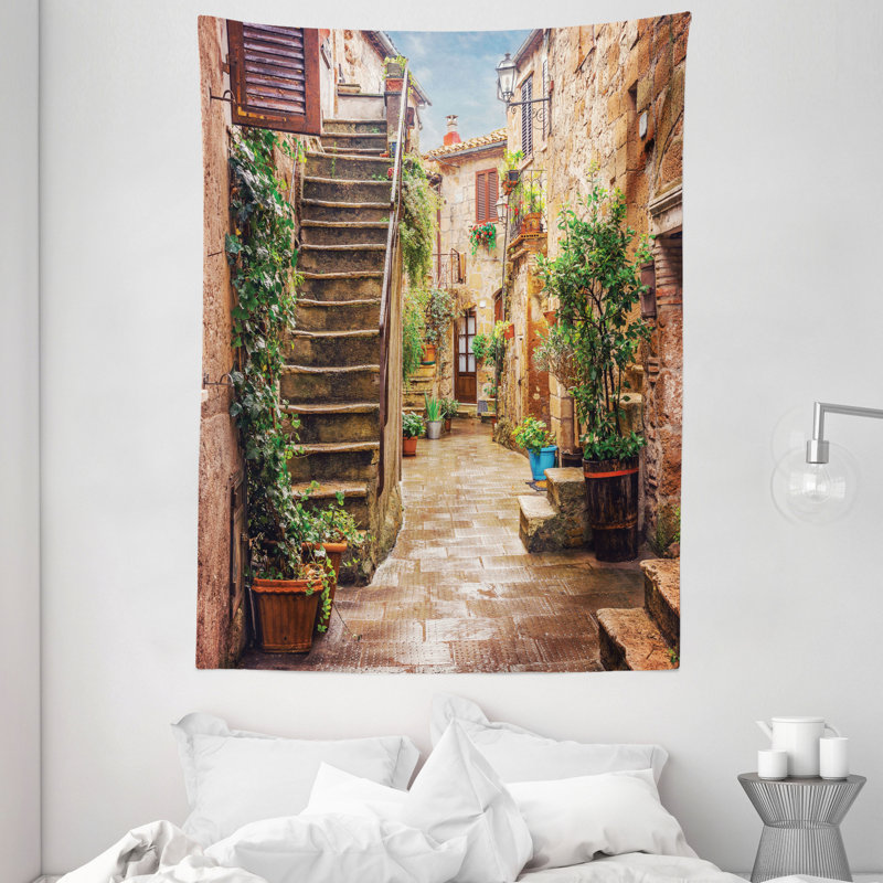 Tapisserie en polyester, H 80 po x l 60 po