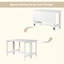 Table de salle à manger extensible Farmhouse-1615215260