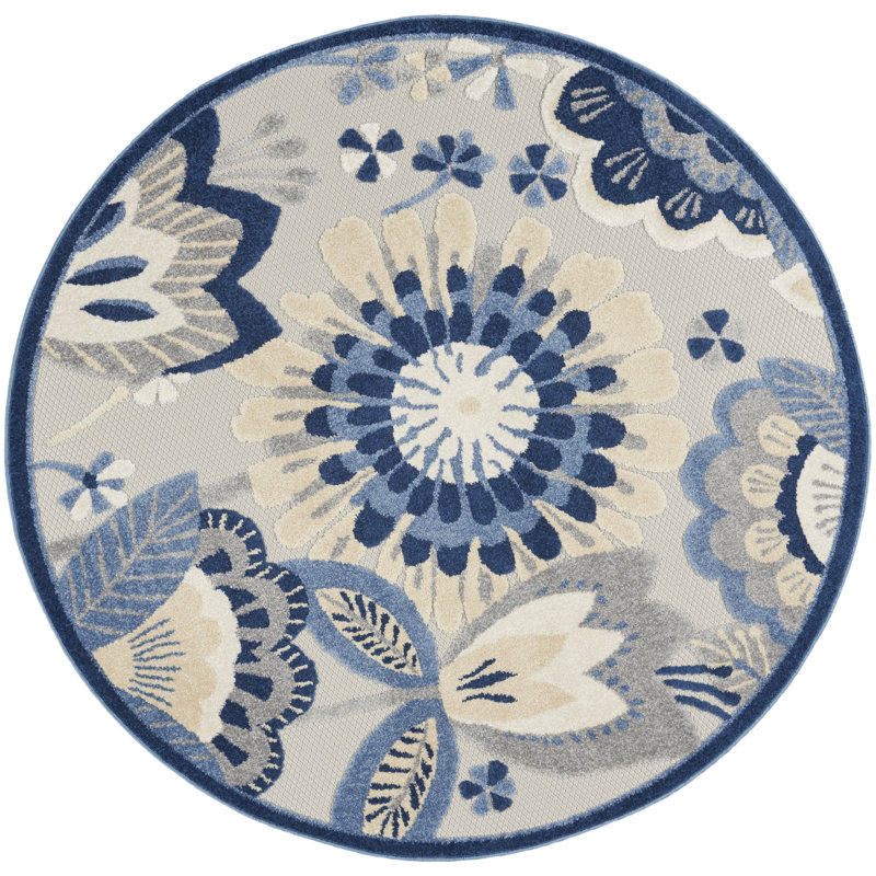 Tapis bleu Newton, Rond 4 pi