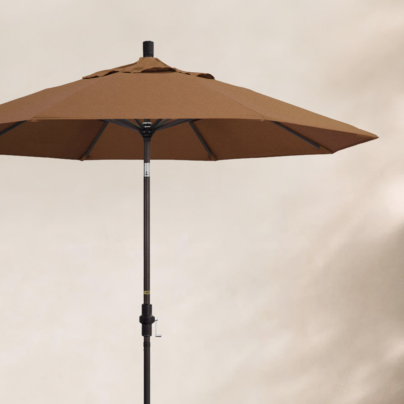 Romany 108'' Sunbrella® Umbrella, Canvas Natural Sunbrella® Canvas