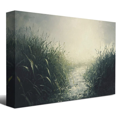Art mural encadré 20 "x 30" avec cadre en bois, prêt à être accroché