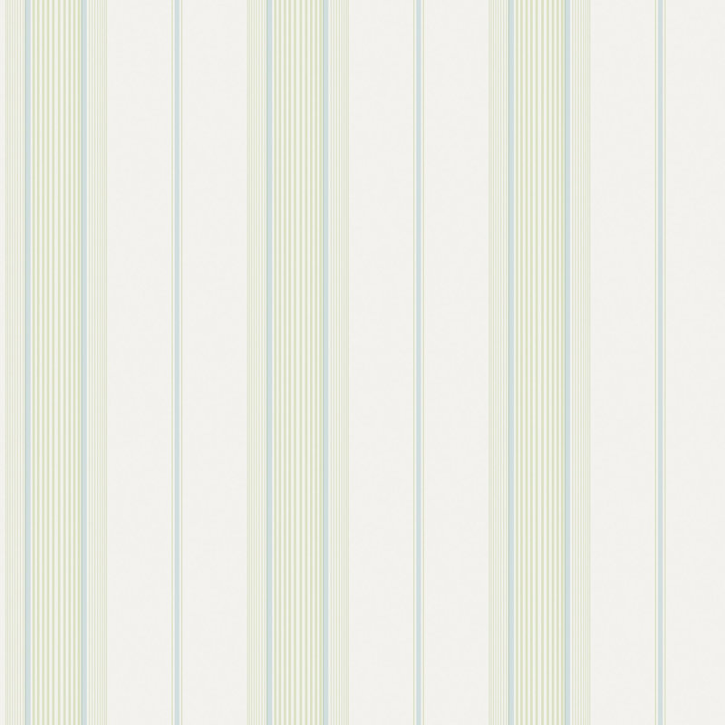 Smart 3 Stripes Slim Stripe Wallpaper Roll, Green