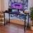 47 Inch Metal Base Writing Desk-153273476-153273478