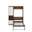 Lit escamotable simple avec armoire-1634339295