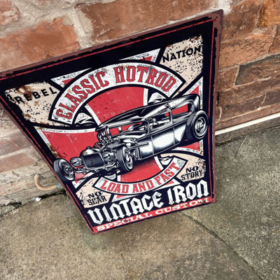 Transportation Wall Decor on Metal