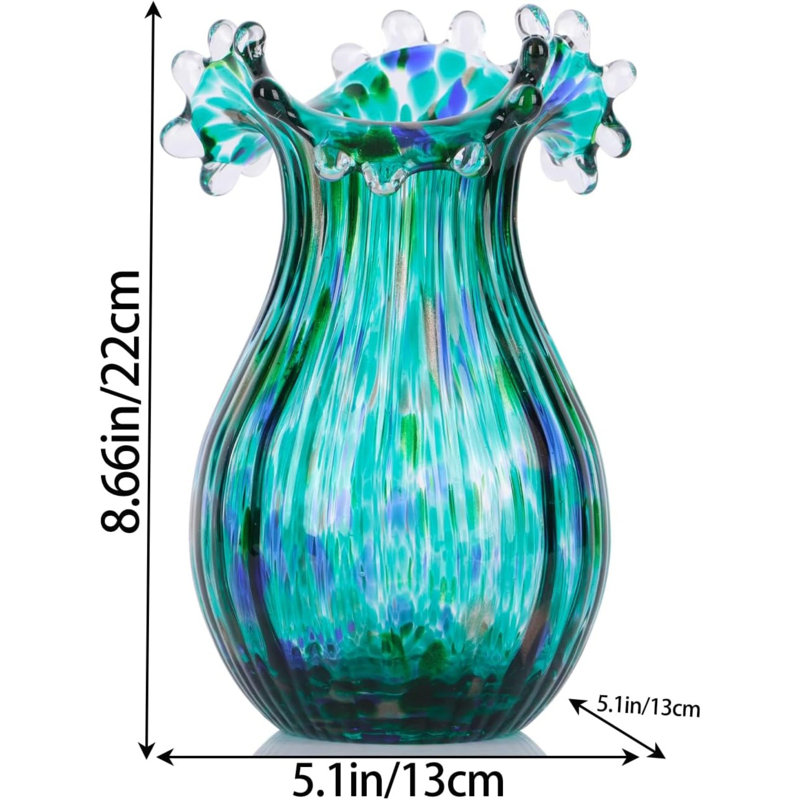 Vase en verre Artisanal