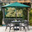 Chaise de patio avec coussin Fowles-1100888950