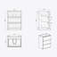 Floor cabinet WITHOUT basin,With three drawers-103978474