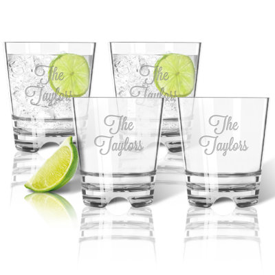 Tritan 12 oz. Plastique verre à whisky