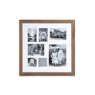 Wood Picture Frame with Mat
