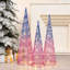 Multi-Color Lighted Trees Indoor and Outdoor Holiday Decoration