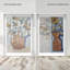 Abstract Flowers Set Shadowbox Abstract Print by Oliver Gal, Black Frame, 10 x 15-308357672-308357679