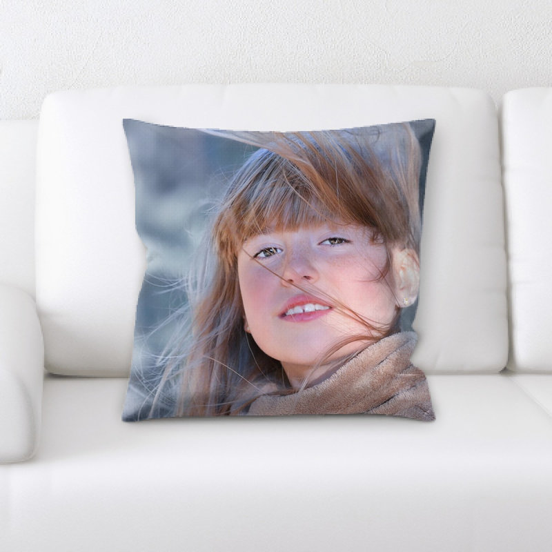 Coussin de fille fille