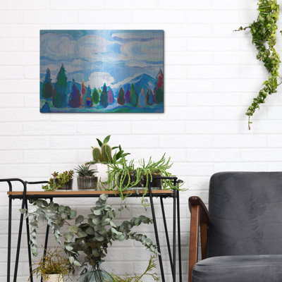 Color and Clouds #4' by Hooshang Khorasani, Metal Wall Art