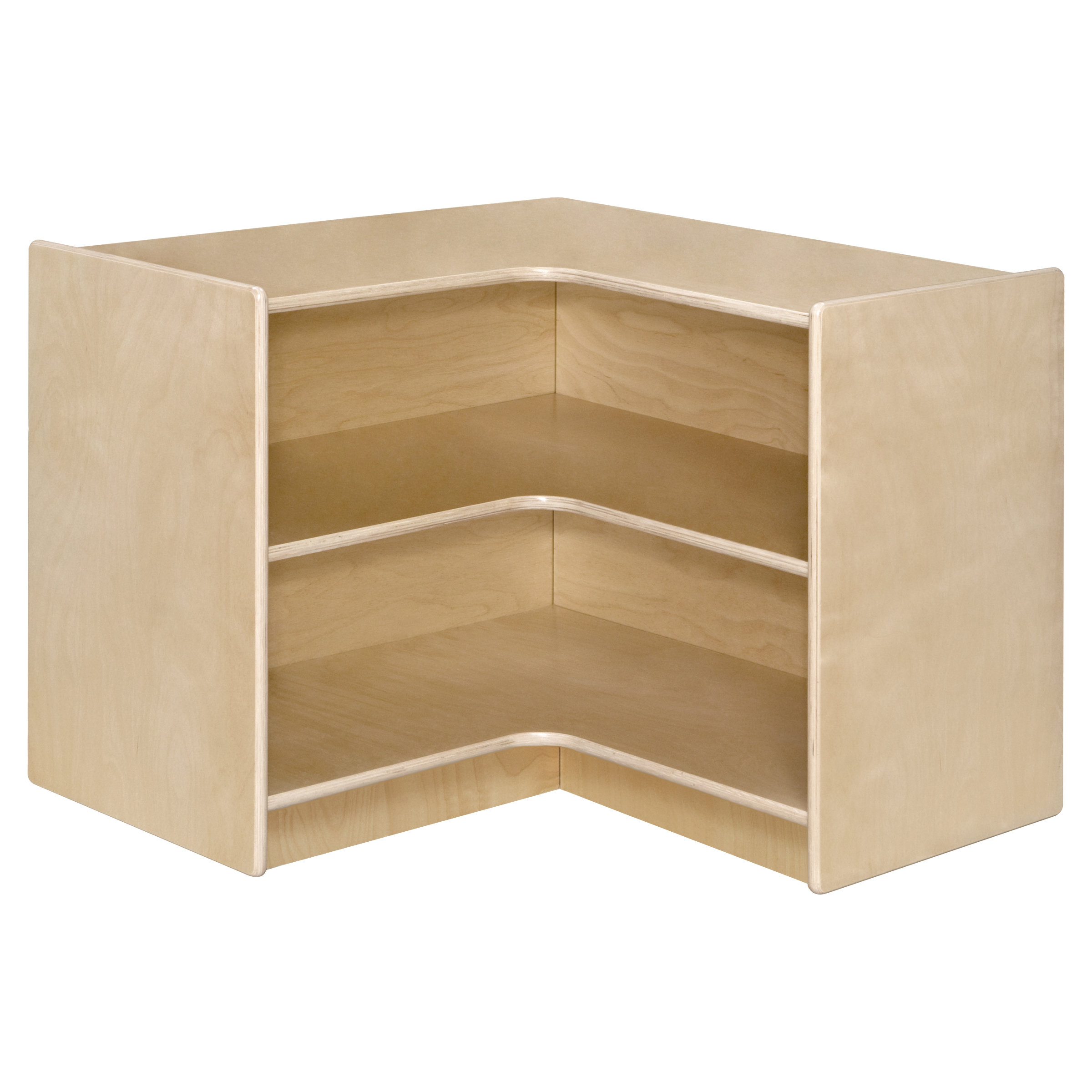 Wood Designs Corner Shelving Unit - Wayfair Canada