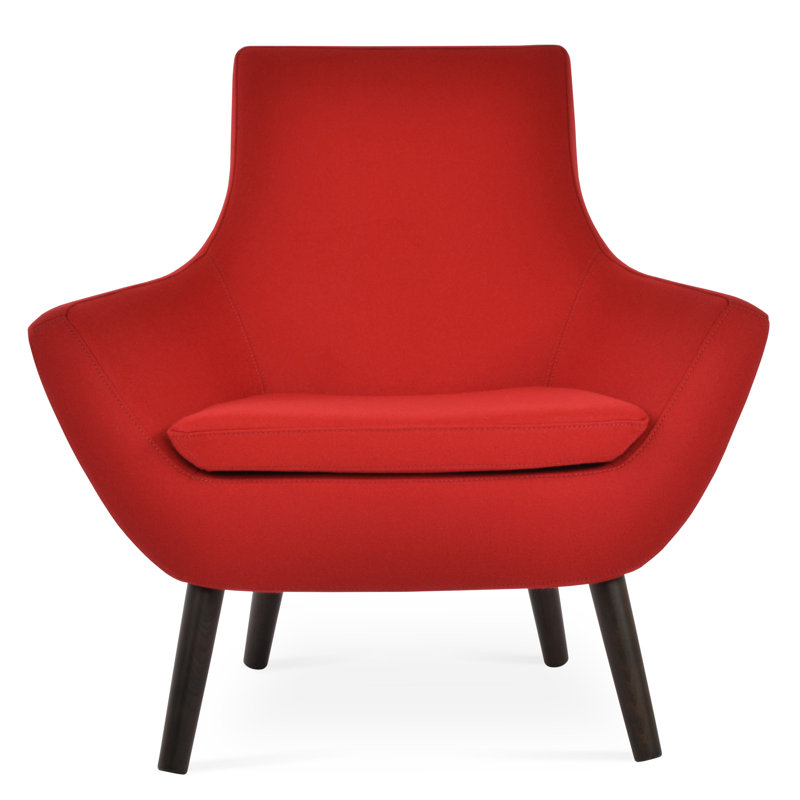 Fauteuil Lakewood, Rouge