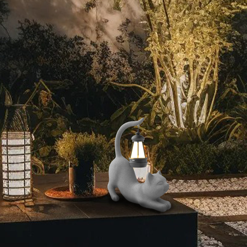 Resin Garden Statue, Grey
