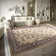 Kollektion 1870 Machine Woven Beige/Red Indoor Rug