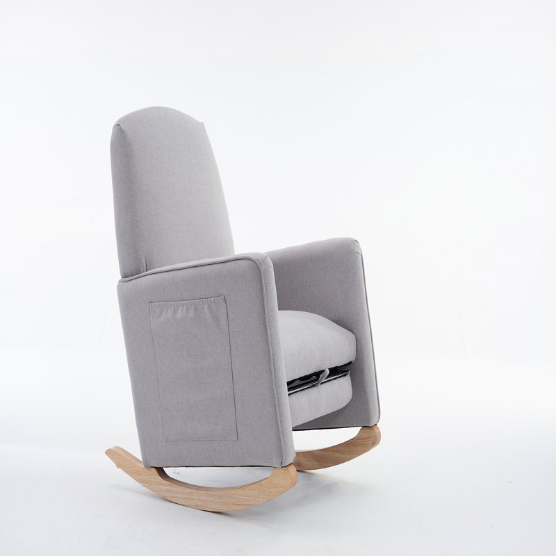 Chaises d'appoint, Tissu gris pâle