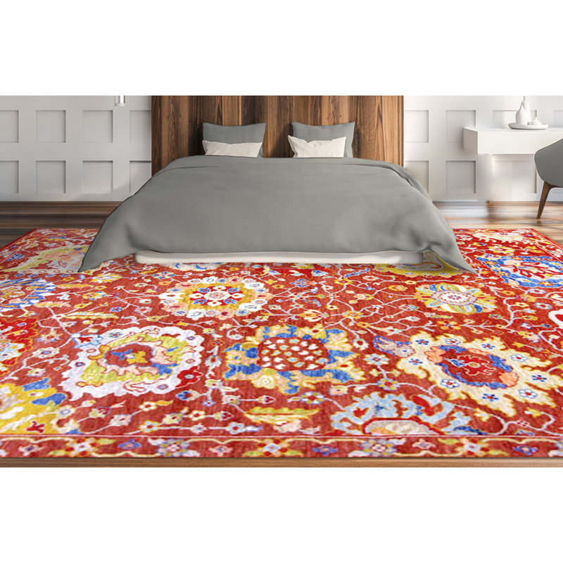 Abstract Area Rug, Rectangle 9' x 12'
