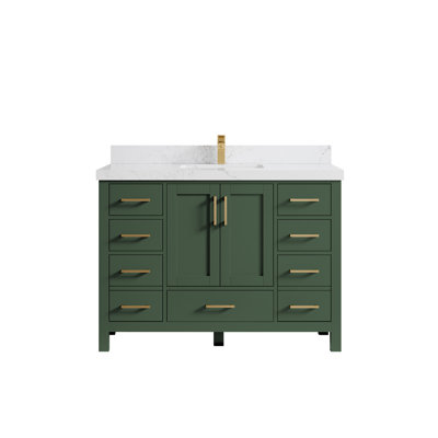 Ensemble de meuble-lavabo simple 48 po Malibu