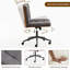 Chaise de bureau pivotante rembourrée Mitchem-2048339189