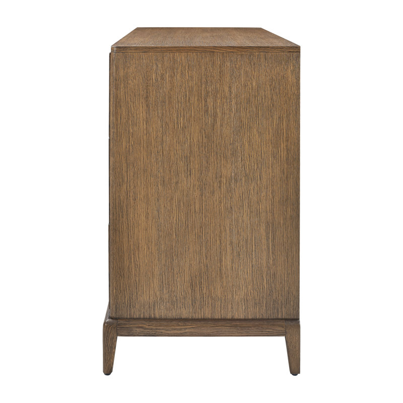 Mizner Bachelor's Chest with Wallpaper, Tobacco